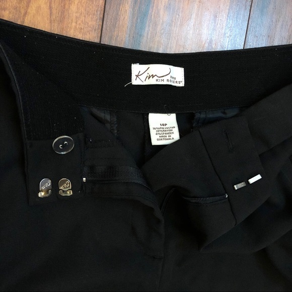 Kim Rogers 14 Petite Dark Grey Dress Slacks - Picture 8 of 10